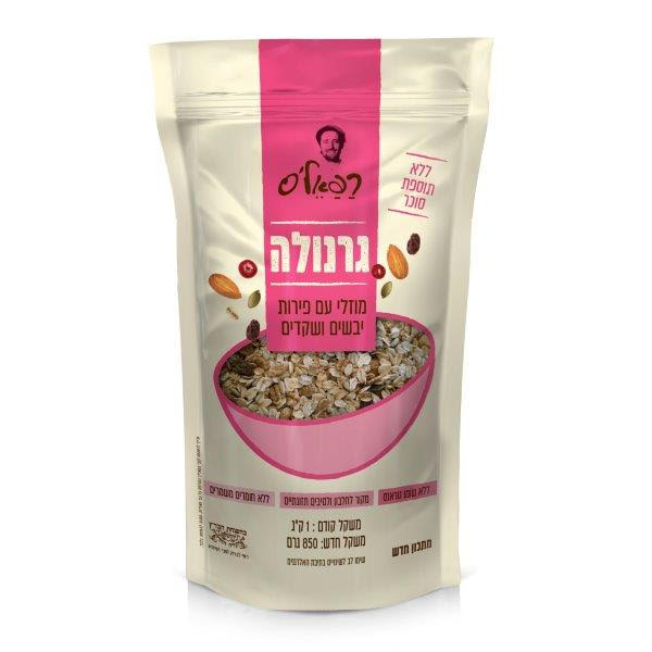 גרנולה מוזלי ללתס 850 גר כרמית