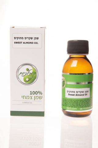 שמן שקדים מתוקים בכבישה קרה - מכיל 100 מ"ל - המילניום