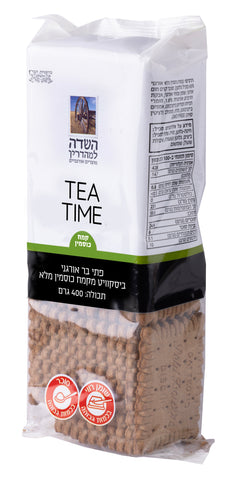 פתי בר אורגני - ביסקוויט מקמח כוסמין מלא - השדה - 400 גרם