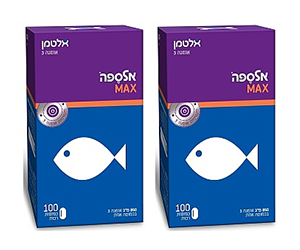 מבצע זוגות - אלטמן - אלספה מקס - 100 כמוסות