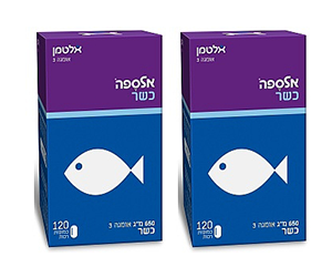 מבצע זוגות - אלטמן - אלספה כשר - 120 כמוסות