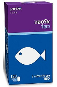 אלטמן - אלספה כשר - 120 כמוסות - טבע שופ