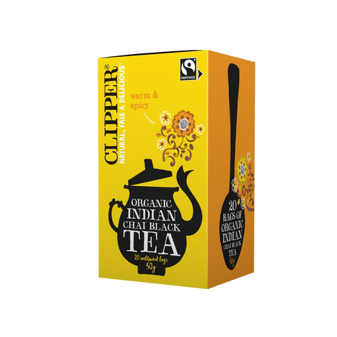  CLIPPER - תה צ'אי אורגני בסגנון הודי