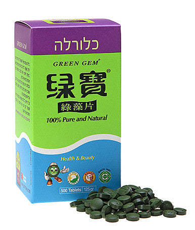 ג'מוקה כלורלה 500 טבליות 250מ"ג