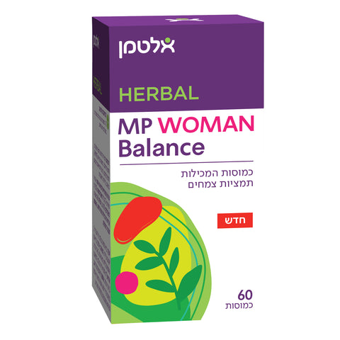  אלטמן - MP WOMAN BALANCE ׁ - פורמולה לגיל המעבר - 60 כמוסות