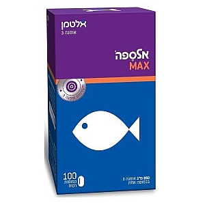 אלטמן - אלספה מקס - 100 כמוסות
