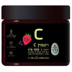 ברא - אבקת ויטמין C בטעם תות - 200 גרם